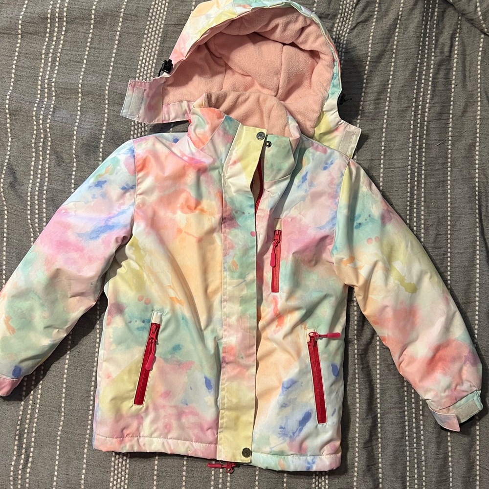 EUC girls snow bib set.